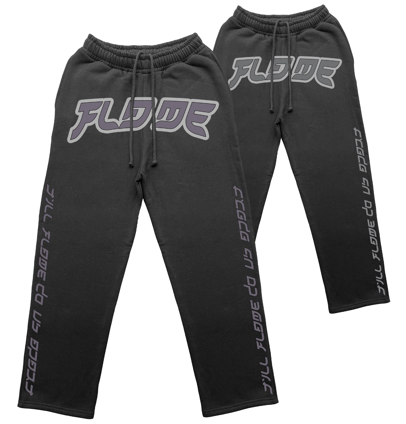 Flame sweatpants top
